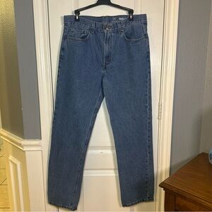 George Men’s Regular Streight Jeans Size 33x32 Color Blue‎